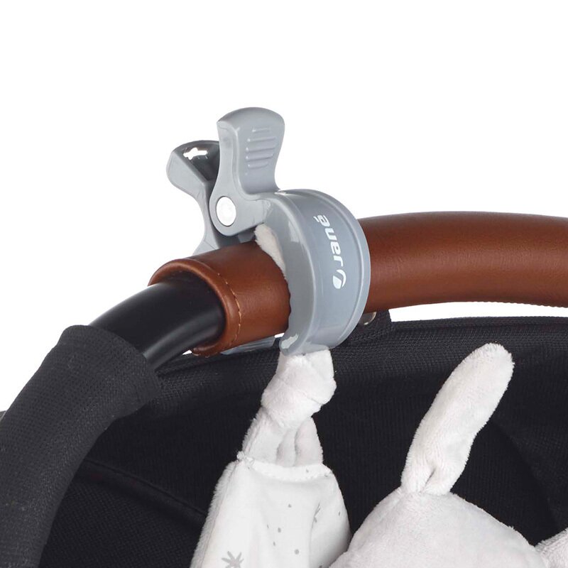 Set 6 clesti pentru carucior Jane gri si negru multifunctional - 2