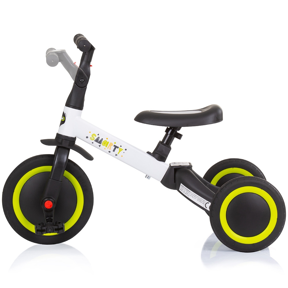 Tricicleta pentru copii Chipolino Smarty Lime 2 in 1, ghidon reglabil, de la 1 ani si o greutate de pana la 25 kg - 1 | YEO