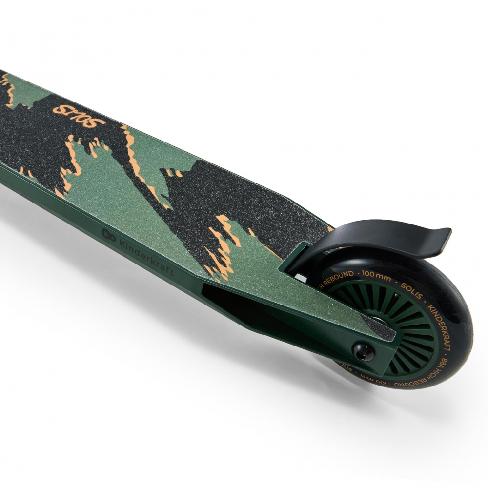 Trotineta Kinderkraft Solis Green greutate admisa 100 kg, roti PU, rulmenti ABEC-9 - 2 | YEO