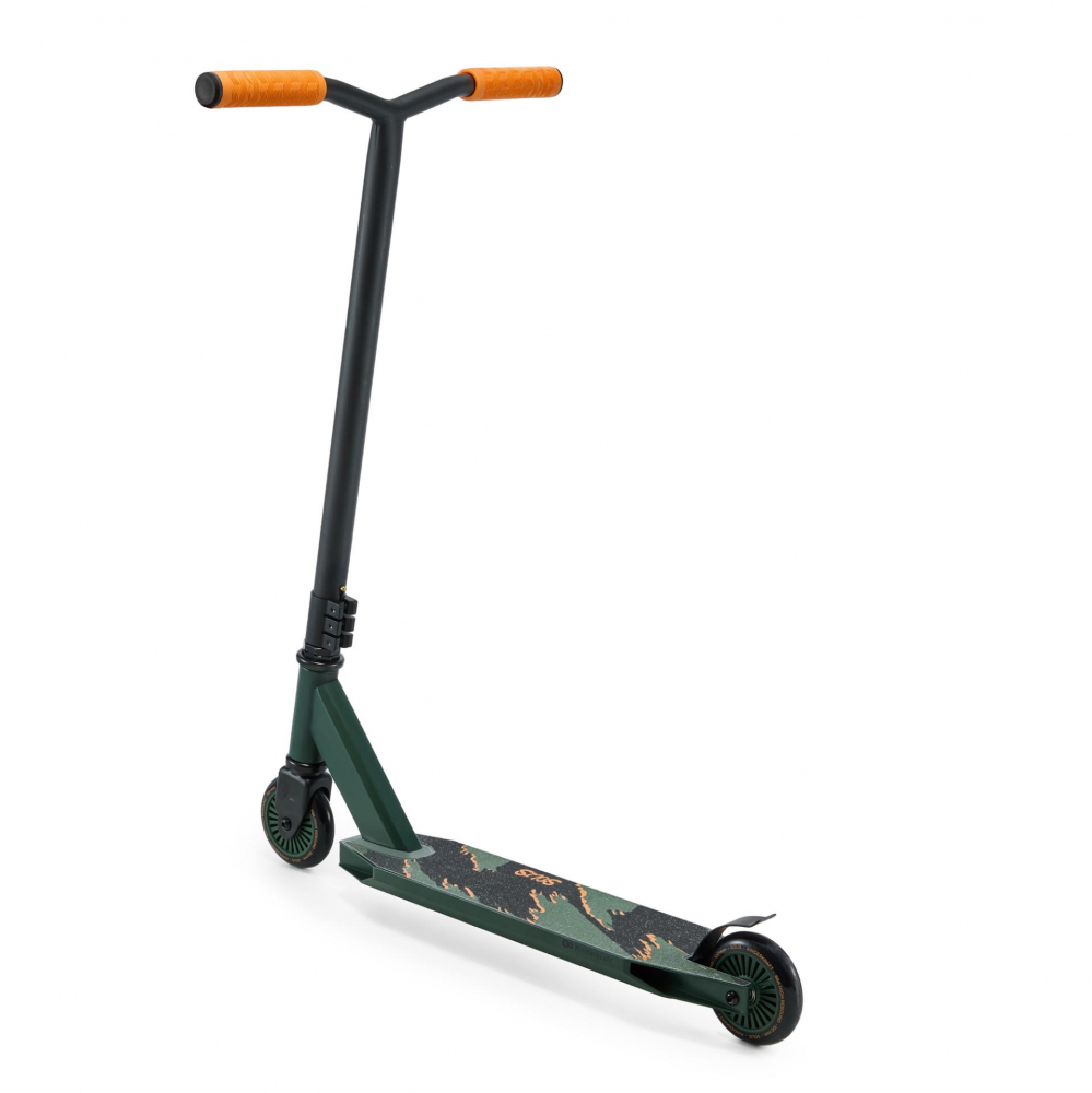 Trotineta Kinderkraft Solis Green greutate admisa 100 kg, roti PU, rulmenti ABEC-9 - 4