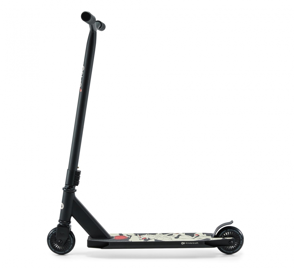 Trotineta Kinderkraft Solis Black greutate admisa 100 kg, roti PU, rulmenti ABEC-9 - 3 | YEO