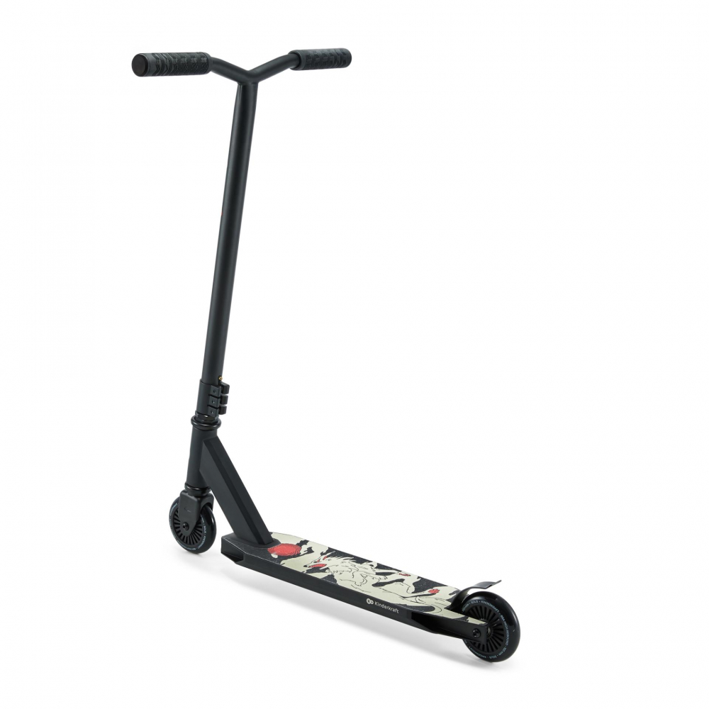 Trotineta Kinderkraft Solis Black greutate admisa 100 kg, roti PU, rulmenti ABEC-9 - 5