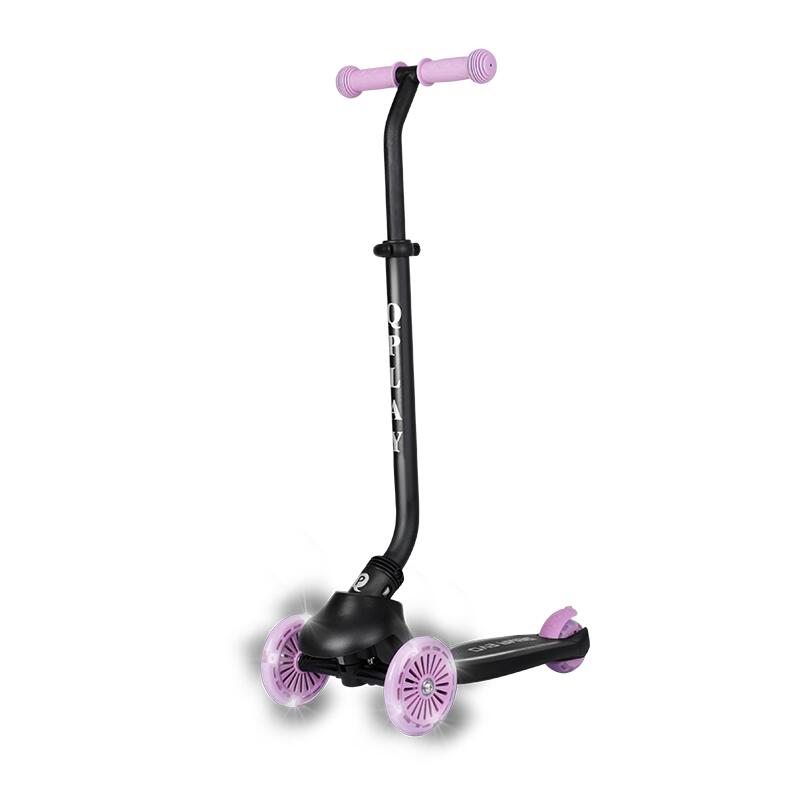 Trotineta pentru copii QPlay Sema EVO Violet 6 in 1 multifunctionala cu scaunel, maner telescopic parental, inaltime ajustabila, cadru din aluminiu, greutate admisa 50 kg - 5