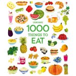 Carte pentru copii Usborne 1000 Things to Eat dictionar cuvinte
