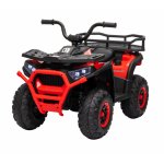 Atv electric pentru copii Nichiduta Desert XRobust Speed Red, cu 2 motoare, Acumulator 12V 4.5Ah, Roti rezistente, Suport picioare, Manere ergonomice, Efecte sonore, Faruri cu lumini LED,Pornire la buton, Pedala acceleratie