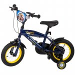 Bicicleta pentru copii Procart Paw Patrol 12 inch, cadru otel, inaltime reglabila, v-brake, stop si far, roti ajutatoare