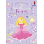 Carte pentru copii Usborne Little Dolly Dressing Princess cu stickere