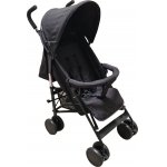 Carucior pentru copii Baby Care PRO 818B Negru sport tip umbrela, Spatar reglabil in 7 trepte, Pozitie somn, Amortizoare, Frana picior, Pliabil