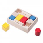 Cuburi din lemn cu sunete Wonderworld First Sound Blocks