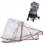 Husa de ploaie pentru carucior copii Maawo, din material rezistent Transparenta, marime universala