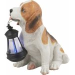 Lampa decorativa solara led catelus din plastic