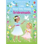 Carte pentru copii Usborne Little Sticker Dolly Dressing Bridesmaids