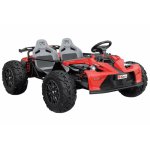 Masinuta electrica pentru 2 copii Nichiduta General SX-Bow Red 48V,Motor 800w,Acumulator 4x12V 20Ah,3 Viteze,Cadru metalic integral,Pedala acceleratie,Frana de mana+pedala,Roti gonflabile in 4 prezoane,Suspensii,Faruri LED