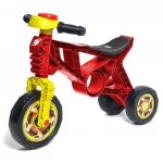 Tricicleta pentru copii cu 3 roti Malipen Begovel rosu, de la 3 ani, greutate admisa 20 kg
