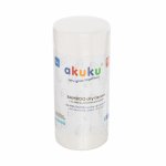 Pachet 100 servetele uscate din fibre bambus Akuku 18x25cm,multifunctionale 2in1 ,ambalare in rola,utilizare uscate sau posibilitate de a face servetele umede