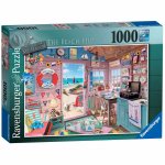 Puzzle coliba la plaja 1000 piese design nou Ravensburger