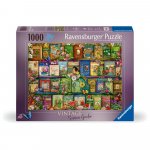 Puzzle gradina de vara vintage 1000 piese design nou Ravensburger