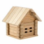 Set de constructie din lemn Pusculita 37 piese