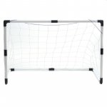 Set poarta cu plasa pentru fotbal, minge, pompa, 120x57x63 cm
