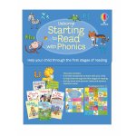 Set 8 carti pentru copii Usborne Starting to Read with Phonics