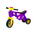 Tricicleta pentru copii cu 3 roti Malipen Begovel mov, de la 3 ani, greutate admisa 20 kg