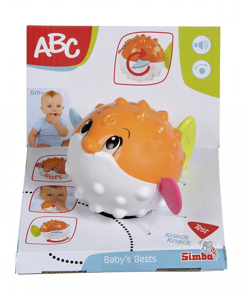 Jucarie de baie pestisor interactiv ABC
