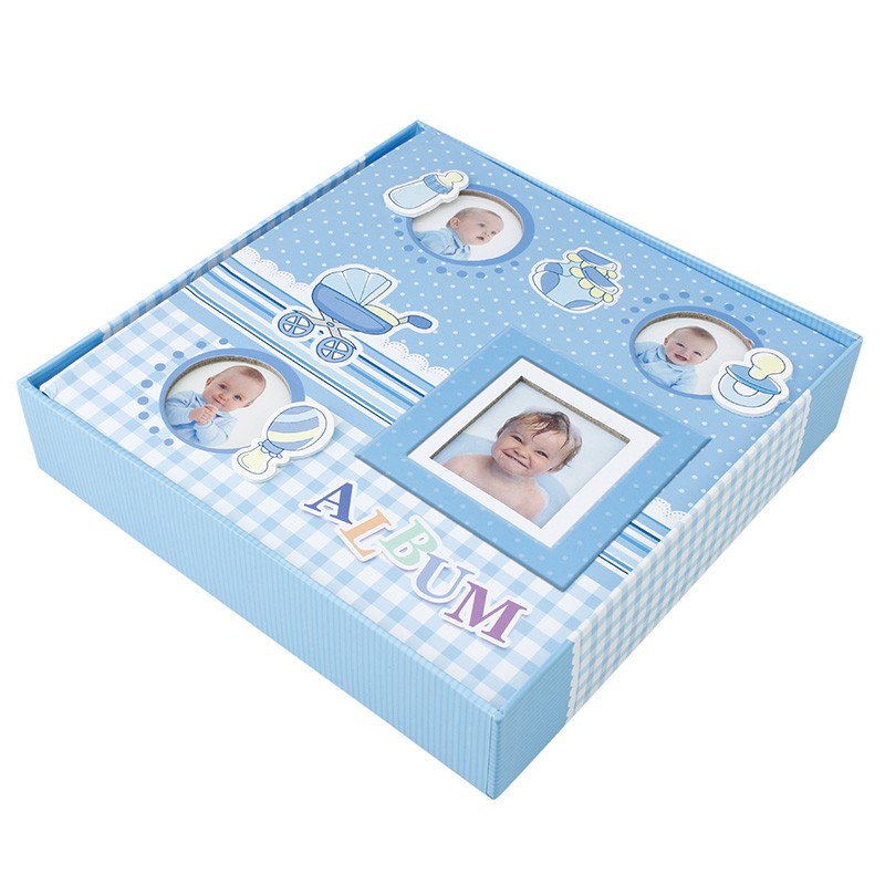 Album foto baby four 10x15, 200 poze, personalizabil, 50 file cartonate - 1