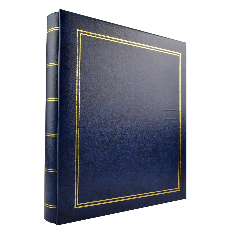 Album foto classic tip carte, slip in 10x15, 500 poze culoare albastru - 2