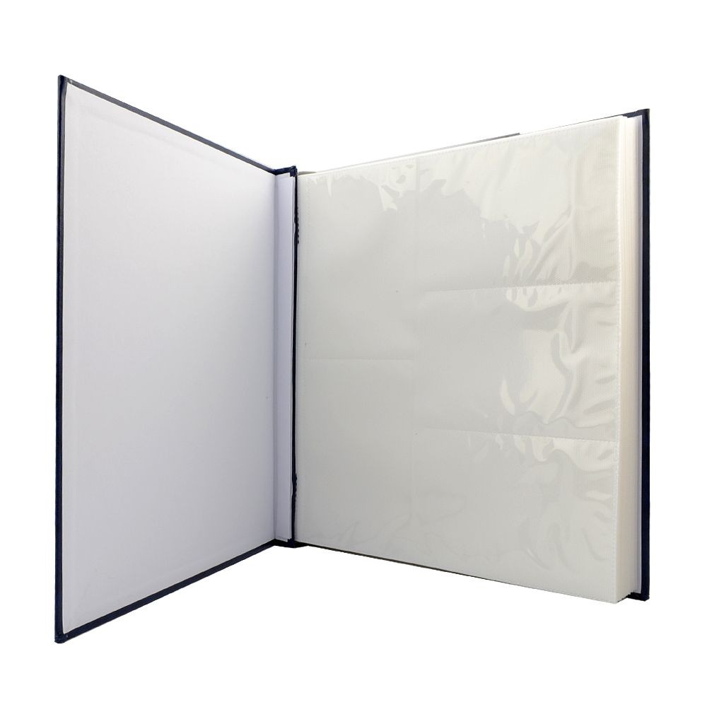 Album foto classic tip carte, slip in 10x15, 500 poze culoare albastru - 1