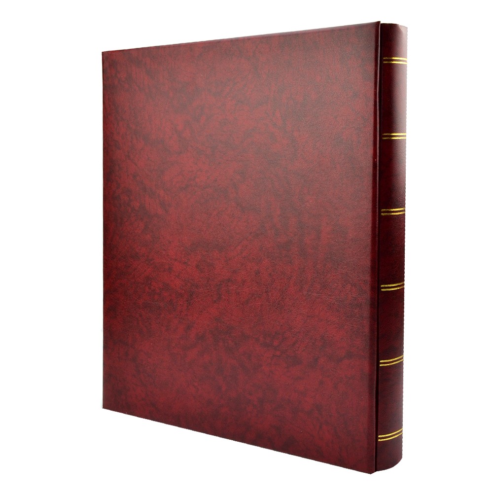 Album foto classic tip carte, slip in 10x15, 500 poze culoare visiniu