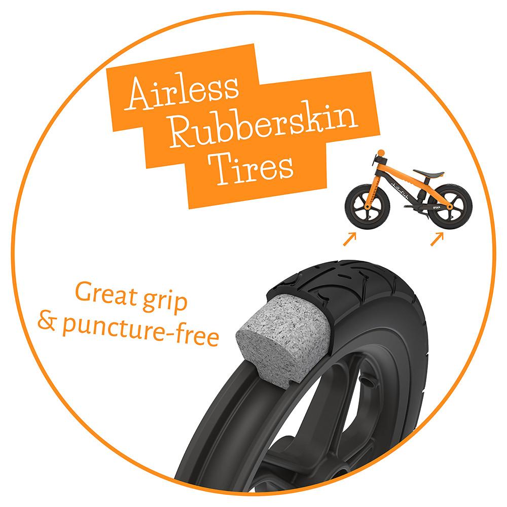 Bicicleta de echilibru Chillafish BMXie 02 Ginger cu suport pentru picioare si frana integrata - 2 | YEO
