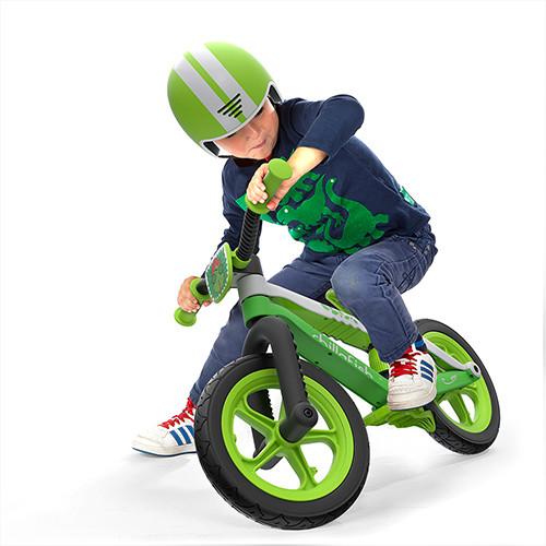 Bicicleta de echilibru Chillafish BMXie 02 Green cu suport pentru picioare si frana integrata - 5