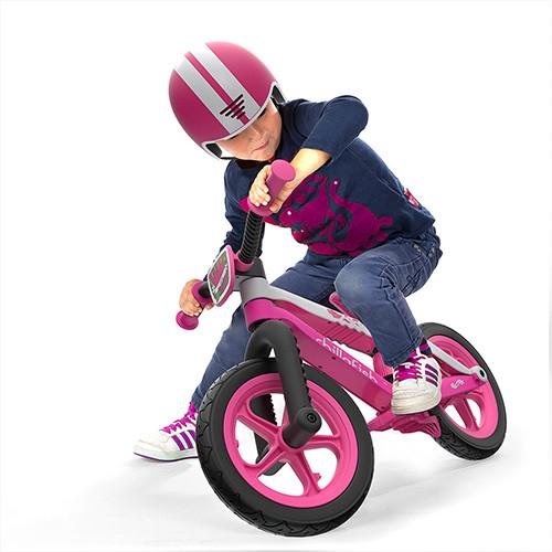 Bicicleta de echilibru Chillafish BMXie 02 Pink cu suport pentru picioare si frana integrata - 2 | YEO
