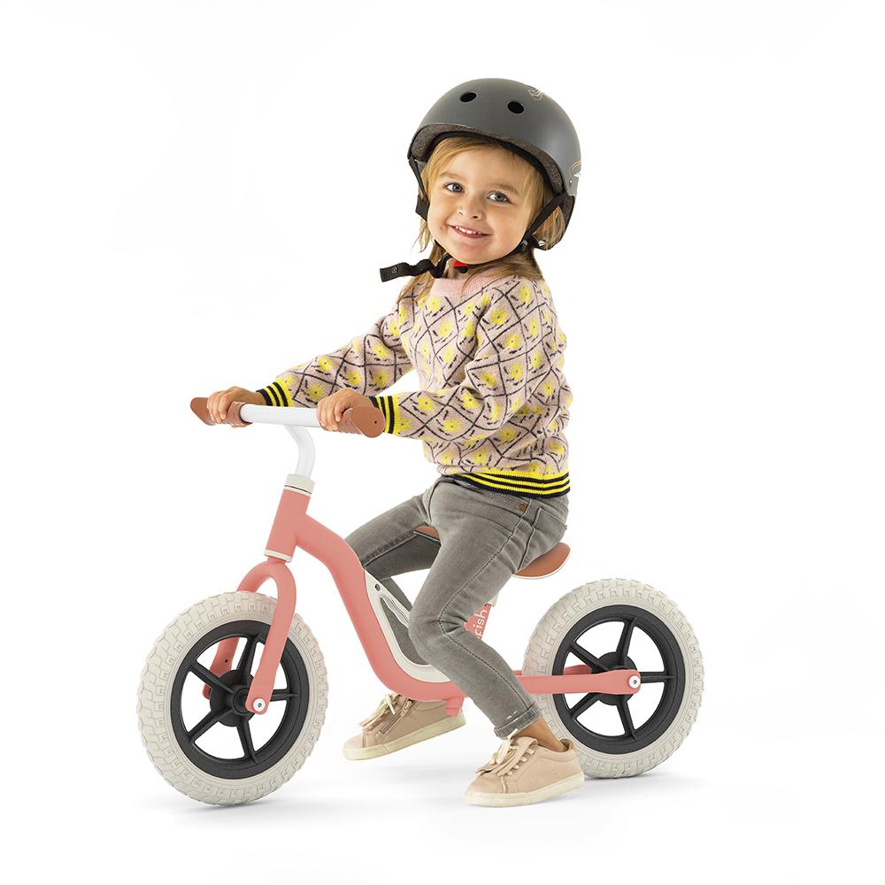 Bicicleta de echilibru, Chillafish Charlie Flamingo, Usoara, Cu ghidon si sa reglabile, Greutate 2.5 Kg, Cu roti din spuma EVA, 10 inch, Pentru 18-48 luni - 4