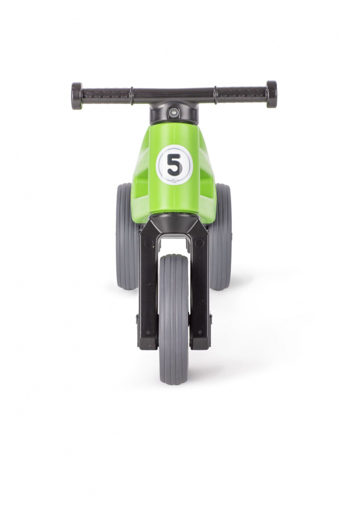 Tricicleta copii fara pedale 2 in 1 cu cosulet pentru ghidon Funny Wheels Rider Sport Verde, inaltime scaun 27-29 cm, raza de viraj limitata, de la 18 luni, greutate maxima admisa 25 Kg - 7