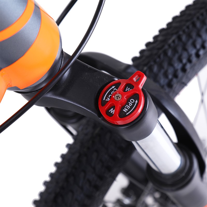 Bicicleta mountain bike 26, cadru otel, 21 viteze, schimbator shimano, suspensii pe furca, frana disc, phoenix - 3