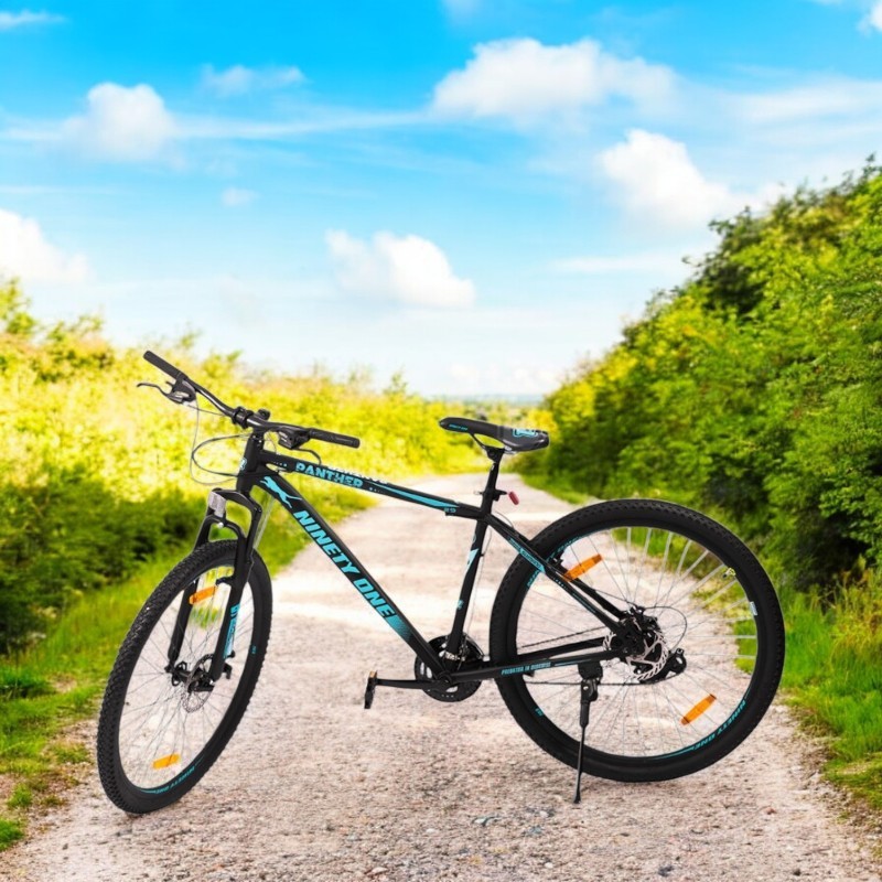 Bicicleta panther unisex, roti 29 inch, frane pe disc, 21 viteze, schimbator shimano, cadru otel - 3