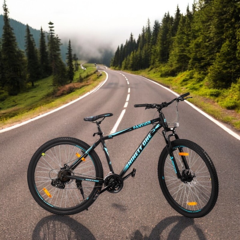 Bicicleta panther unisex, roti 29 inch, frane pe disc, 21 viteze, schimbator shimano, cadru otel - 5