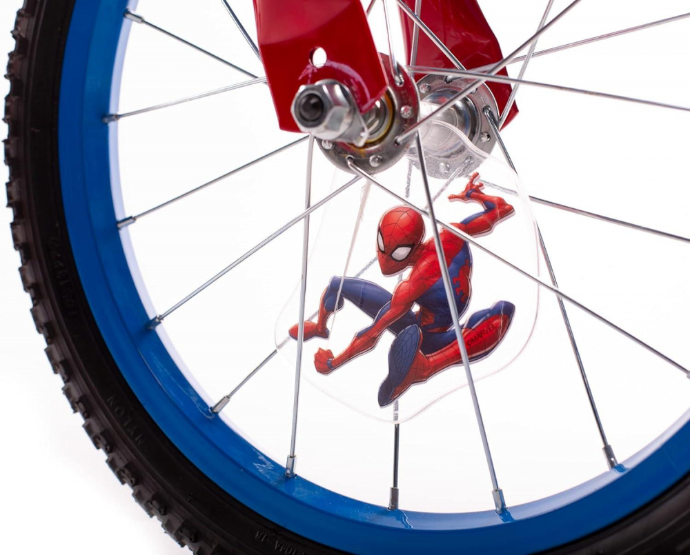 Bicicleta pentru copii Huffy Spiderman 16 inch cu roti ajutatoare - 2 | YEO