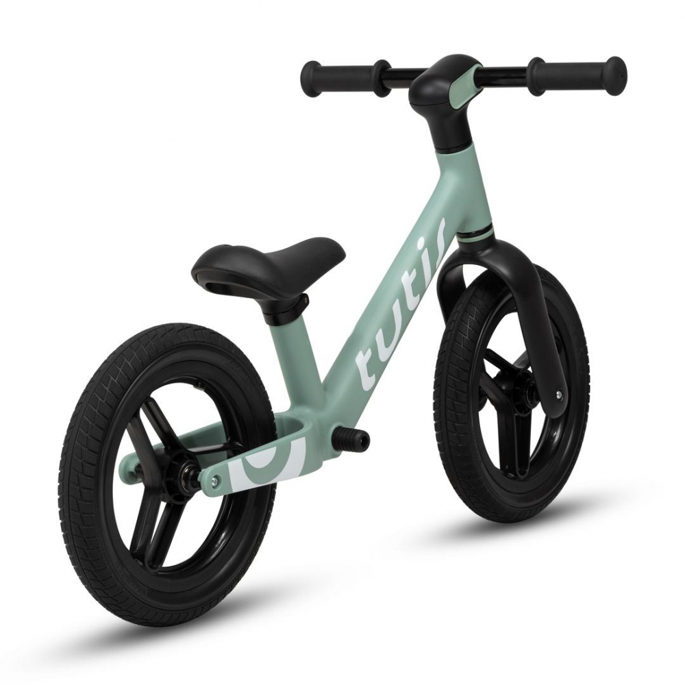 Bicicleta pentru copii fara pedale Tutis Albastru 12 inch, cu sezut reglabil si suport picioare, recomandata copiilor cu o inaltime de 90-115 cm, scaun reglabil pe inaltime - 5