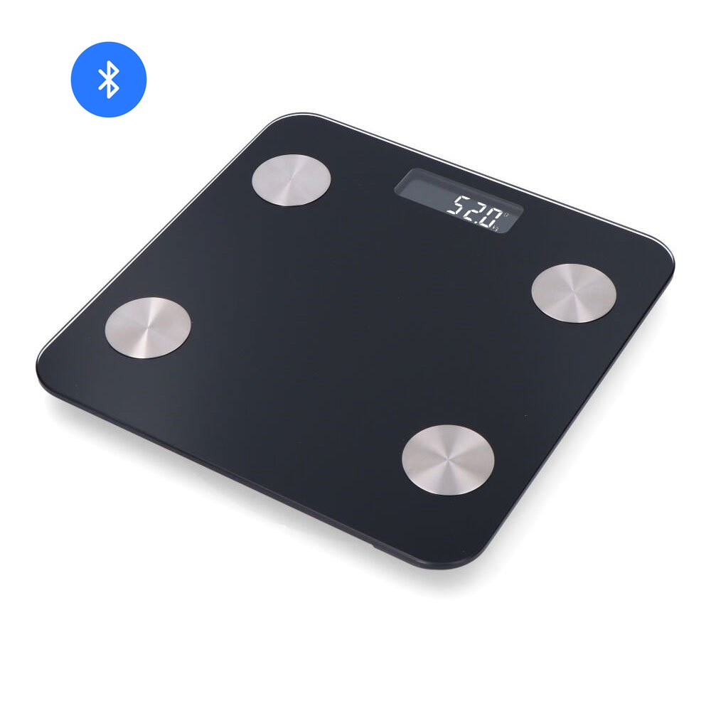 Cantar corporal bluetooth, diagnoza imc, compatibil ios si android, 180 kg, sticla securizata