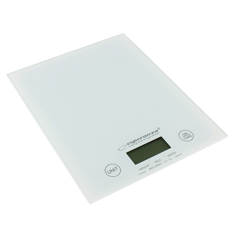 Cantar de bucatarie digital, sticla, maxim 5 kg, touchpad, lemon esperanza - 3 | YEO