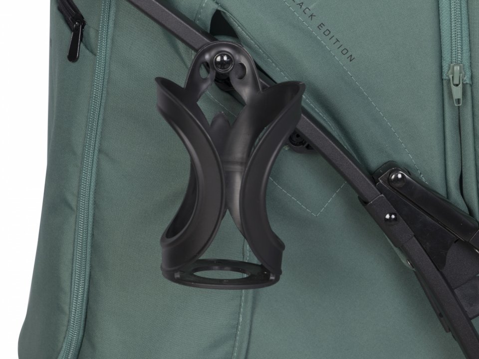 Carucior pentru copii, Euro-Cart Volt Pro, omologat pana la 22 kg, Mineral Black Edition, ultracompact, pliabil cu o singura mana, spatar reglabil in 3 pozitii, roti cu suspensie - 7