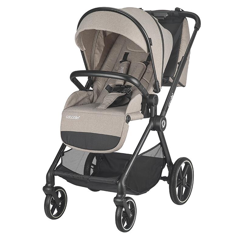 Carucior modular 3 in 1 Coccolle Lissia Butternut Beige + Scoica auto iSize Coccolle Knox Anthracite - 1