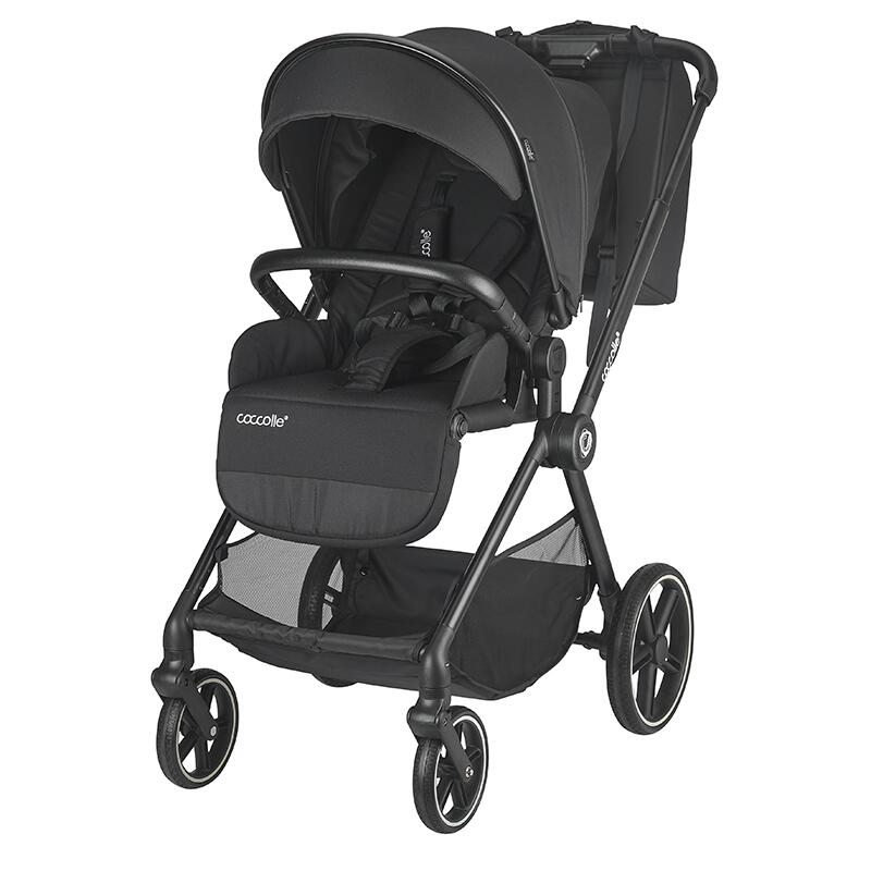 Carucior modular 3 in 1 Coccolle Lissia Anthracite + Scoica auto iSize Coccolle Knox Anthracite - 1