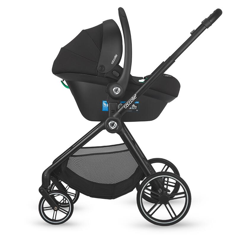 Carucior modular 3 in 1 Coccolle Lissia Anthracite + Scoica auto iSize Coccolle Knox Anthracite - 6