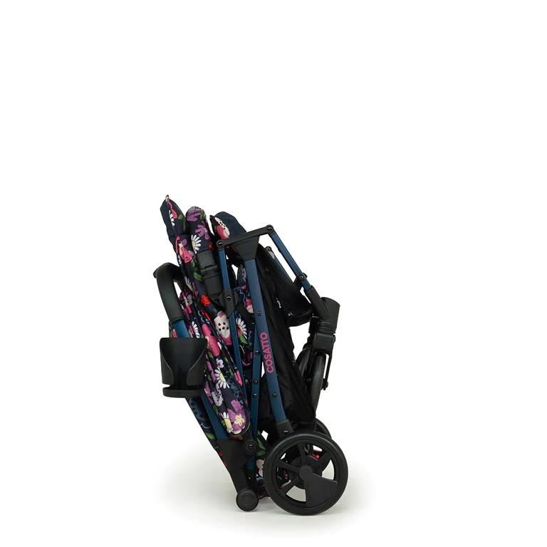 Carucior pentru copii Cosatto Woosh 3 Dalloway cu suspensii, cadru din aluminiu, sistem troller, suport pahar, greutate admisa 25 kg