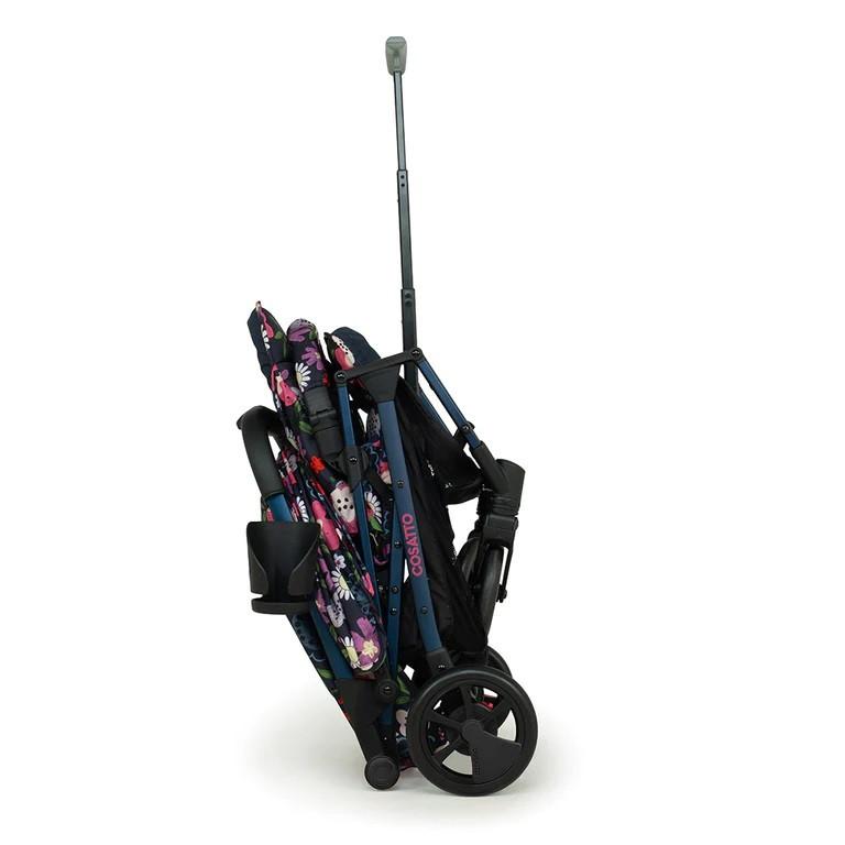 Carucior pentru copii Cosatto Woosh 3 Dalloway cu suspensii, cadru din aluminiu, sistem troller, suport pahar, greutate admisa 25 kg - 3