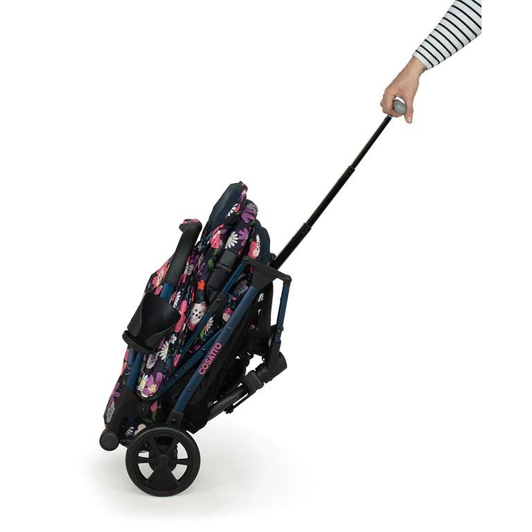 Carucior pentru copii Cosatto Woosh 3 Dalloway cu suspensii, cadru din aluminiu, sistem troller, suport pahar, greutate admisa 25 kg - 5