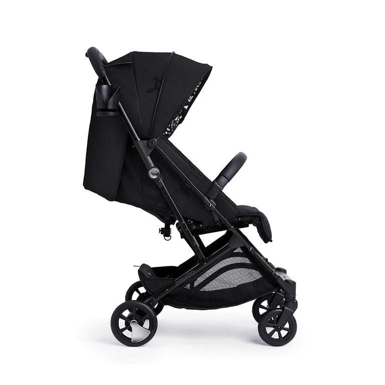 Carucior pentru copii Cosatto Woosh 3 Silhouette cu suspensii, cadru din aluminiu, sistem troller, suport pahar, greutate admisa 25 kg
